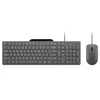 Lenovo Set tastatura i miš GX31R09795 310, USB, Žični, US raspored, Sivi