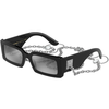 DOLCE & GABBANA Ženske sunčane naočare 0DG4416 501/6G 53, Crne