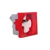 Kopos Enojna vtičnica 250VAC 16A z/brez ključa rdeča 45x45mm, QP 45X45 D_BB