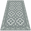 Decormat Podloga za teraso Geometrijski vzorčni cvetje 140x210 cm