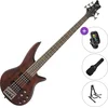 Jackson JS Series Spectra Bass JS3V LF SET Walnut Stain 5 strunska bas kitara