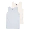 PETIT BATEAU Spodnja majica svetlo modra/volneno bela