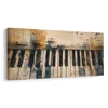 Slika glasbena harmonija v barvah - 200x100