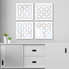 Wallity Set ogledala BYZ1896810094, Beli