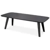 Casa Padrino luxury dining table black gray 245 x 109.5 x H. 77 cm - Rectangular solid wood kitchen table - Dining room furniture - Luxury furniture - Luxury furnishings