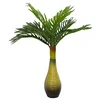 Vidaxl Umetna rastlina palme 9 listov 70 cm zelena