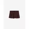 Bershka Krilo temno rjava