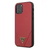 Guess GUHCP12LVSATMLRE iPhone 12 Pro Max 6.7 rdeč/rdeč trdi ovitek Saffiano