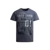 CAMP DAVID Majica dimno modra / pastelno modra / progasto modra