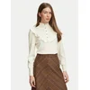 Luisa Spagnoli Pulover Maratea 100501 Kremna Regular Fit