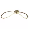 Rabalux Luster Castiel, LED, 30W, 3000K, 68x31,5cm, Zlatne boje