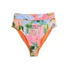 Lipsy Bikini hlačke azur/zelena/svetlo oranžna/bela