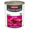 Animonda ANIMONDA GranCarno Adult s srcem - mokra hrana za pse - 800g