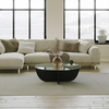 HANAH HOME Sto za dnevnu sobu Lily Black