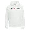 JACK & JONES Majica Corp rdeča / črna / bela
