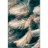 Modrozelena volnena preproga 160x240 cm Areca – Agnella