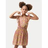 Mayoral Poletna obleka 6947 Pisana Regular Fit