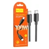 hoco. USB kabl za smartphone, tip C, 100W - X96 Hyper, 100W, Crni