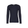 NOWADAYS Pulover The Honeycomb Crew Neck, modra
