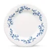 Bel/moder porcelanast krožnik o 21 cm Retro – BonBistro