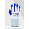 NXG Radne rukavice N04, Belo-plave