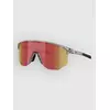 BLIZ Active Eyewear Hero Transparent Dark Grey Sunglasses brown w red multi