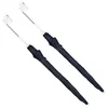 vidaXL Dežnik s spono 2 pcs Temno modra O 105 x 86 cm 170T poliester