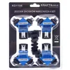 Set 4x hitre vzmetne kotne objemke do 22 mm - spone