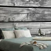 Tapeta črnobela sodobna imitacija lesa - 343x231