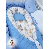 Bubamara037 Gnezdo za bebe medvedići, Plavo