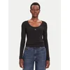 Calvin Klein Jeans Bluza LV047D218G Črna Slim Fit