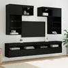 TV zidne jedinice 6 pcs 100 x 30 x 40 cm Umjetnički hrast