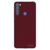 Silikonski prozorni ovitek za Xiaomi Redmi Note 8T - Burgundy red