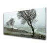 tulup.si Slika na akrilnem steklu Sea storm waves 120x60 cm 4 obešalnika