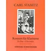 STAMITZ:KONZERT FUR KLARINETTE ES-DUR CLARINET AND PIANO