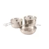 Komplet loncev Outwell Supper Set M - silver