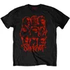 Slipknot Majica WANYK Red Patch Unisex Black L