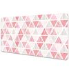 Decormat Podloga za pisalno mizo Pink triangles 90x45 cm