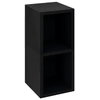 SAPHO TREOS Stenska Črna Mat Omara 20x50x22cm - Modularni Sistemski Dizajn, MDF/Lamino