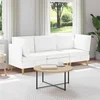 Modularni set sofe sa skladištem 3 pcs Bijela Tkanina