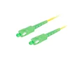 Optični patchcord Lanberg SM SC/APC-SC/APC SIMPLEX 3.0MM LSZH G657A1 2M rumen