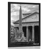 Plakat rimska bazilika v črnobeli varianti - 60x90 black