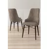 HANAH HOME Set 2 stolice Neta Cappuccino Brown