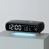 KJB Digitalna LED budilka 2819, dva alarma in odštevalnik, črna
