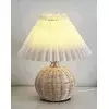 Opviq Stona lampa BRZ-343412, 40 W, 28 cm, Krem