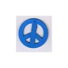 Drveni privezak „peace“ plavi