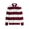 TOMMY HILFIGER Majica temno rdeča/off-bela