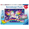 Ravensburger Puzzle Samorog in Pegasus 2x24 kosov
