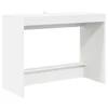 vidaXL Posteljski pisalni miza Bela 100 x 45 x 75 cm Konstruiran les
