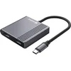 Sandberg USB-C 2xHDMI + USB + Power Delivery priklopna postaja za 2 monitorja